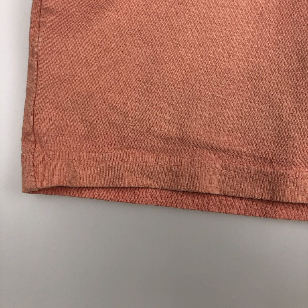 Carhartt ORIGINAL FIT short sleeve logo T-shirt, men's size L cotton pink type Vintage Second Hand