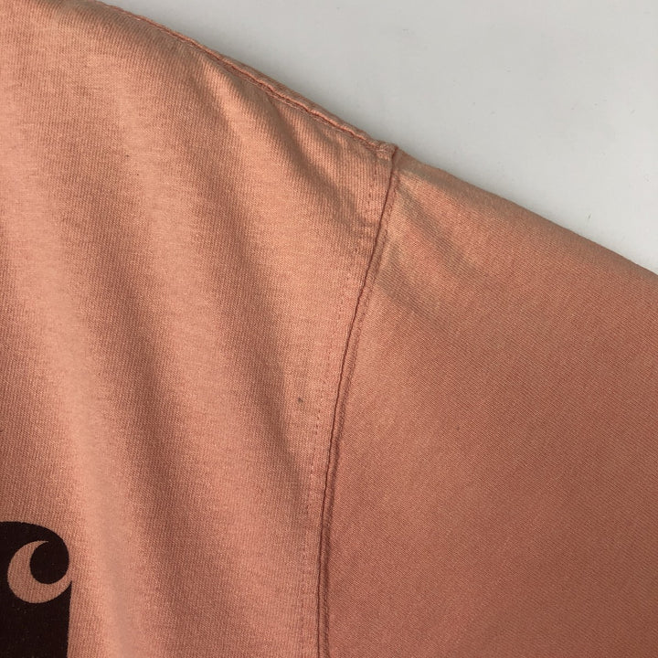 Carhartt ORIGINAL FIT short sleeve logo T-shirt, men's size L cotton pink type Vintage Second Hand