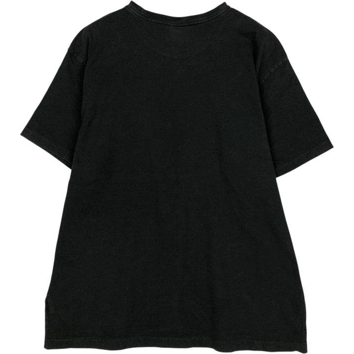 Ralph Lauren POLO by Ralph Lauren short sleeve one point logo T-shirt men's L size cotton black type Vintage Second Hand