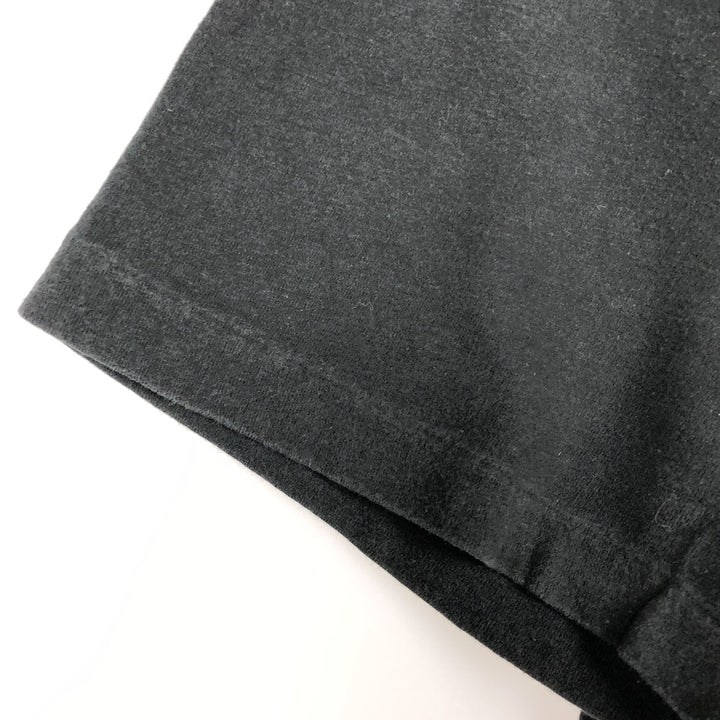Ralph Lauren POLO by Ralph Lauren short sleeve one point logo T-shirt men's L size cotton black type Vintage Second Hand