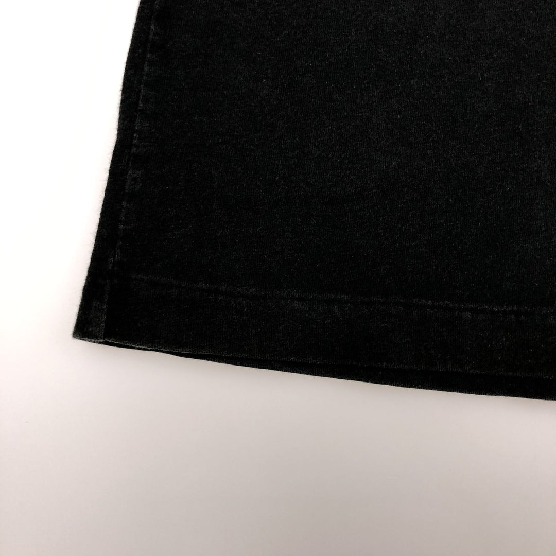 Ralph Lauren POLO by Ralph Lauren short sleeve one point logo T-shirt men's L size cotton black type Vintage Second Hand