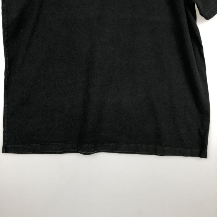 Ralph Lauren POLO by Ralph Lauren short sleeve one point logo T-shirt men's L size cotton black type Vintage Second Hand