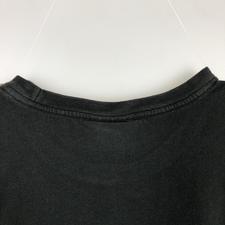 Ralph Lauren POLO by Ralph Lauren short sleeve one point logo T-shirt men's L size cotton black type Vintage Second Hand