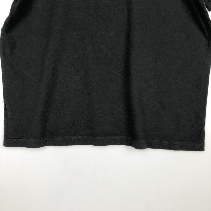 Ralph Lauren POLO by Ralph Lauren short sleeve one point logo T-shirt men's L size cotton black type Vintage Second Hand