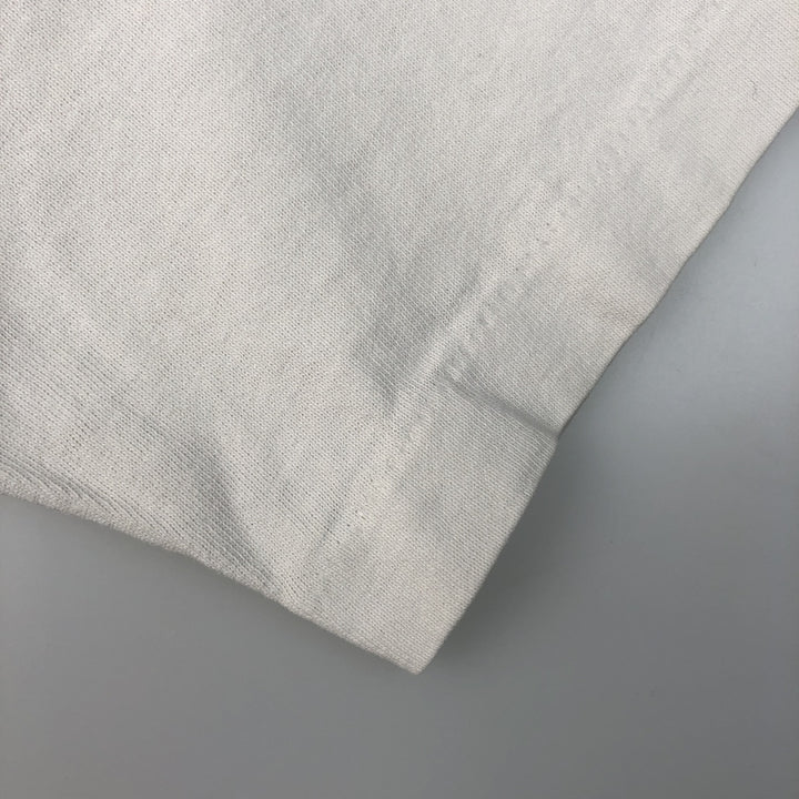 90'S Ocean Pacific short-sleeved printed T-shirt, made in the USA, men's size L equivalent. cotton white type Vintage Second Hand