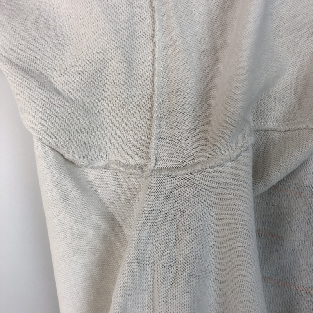 90'S Ocean Pacific short-sleeved printed T-shirt, made in the USA, men's size L equivalent. cotton white type Vintage Second Hand