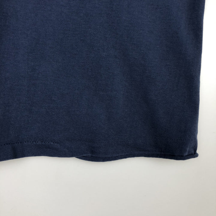 90'S Ocean Pacific surf skate T-shirt, men's size L, vintage cotton navy blue type Vintage Second Hand