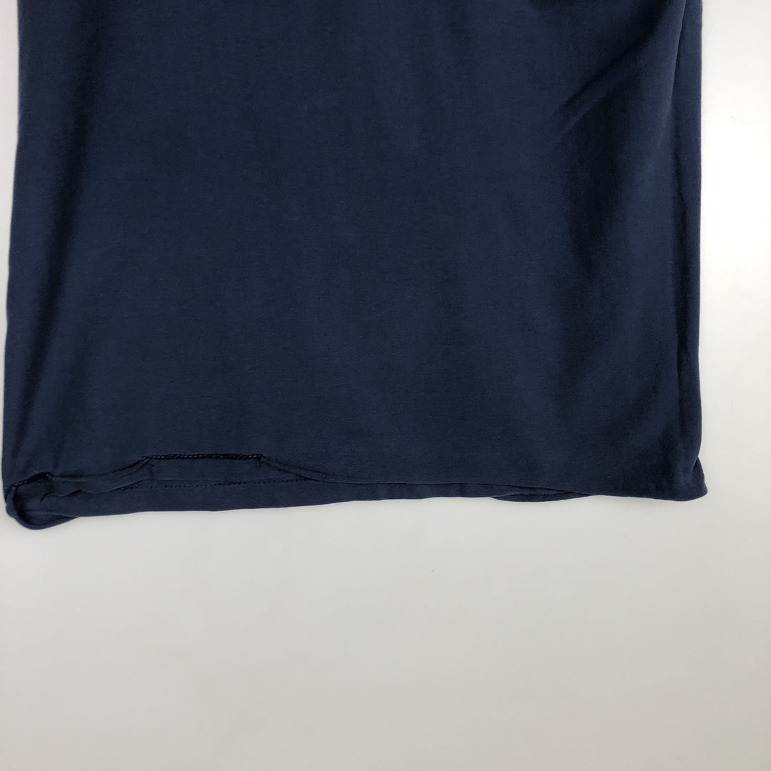 90'S Ocean Pacific surf skate T-shirt, men's size L, vintage cotton navy blue type Vintage Second Hand
