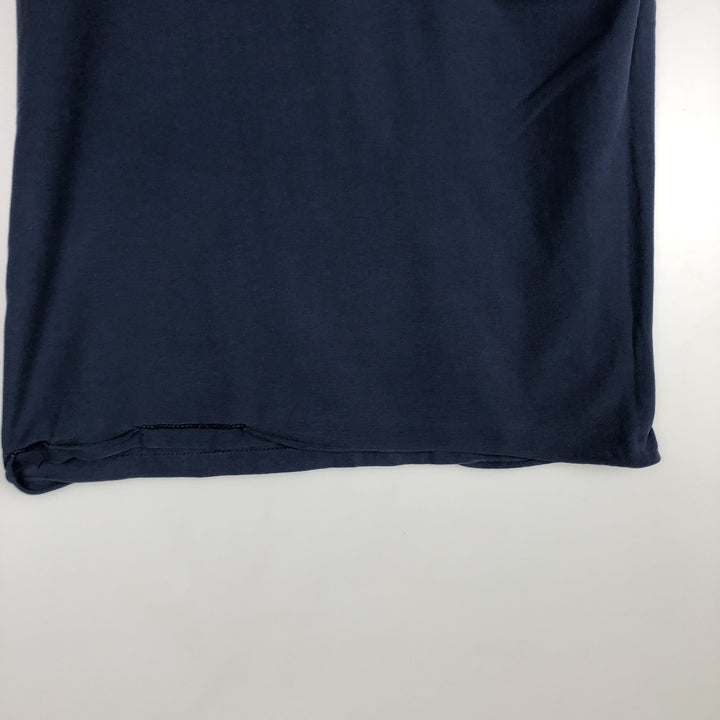 90'S Ocean Pacific surf skate T-shirt, men's size L, vintage cotton navy blue type Vintage Second Hand