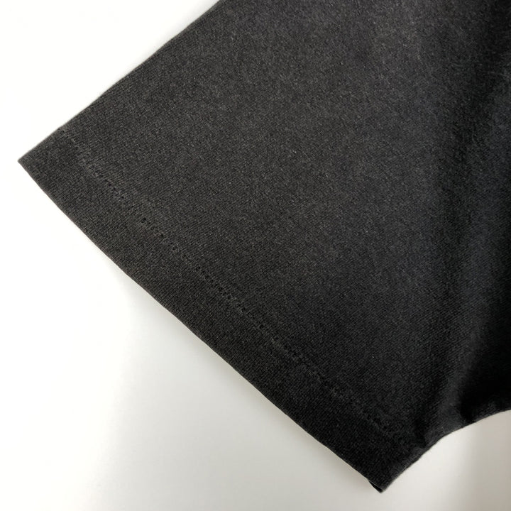 90'S Quiksilver surf/skate t-shirt, made in USA, men's size L equivalent, vintage. cotton black type Vintage Second Hand