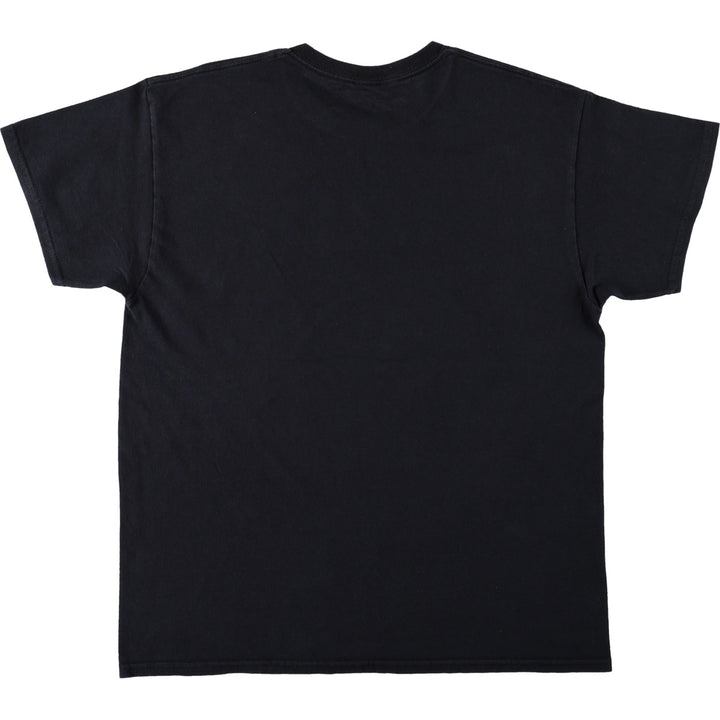 NIRVANA Nirvana Band T-shirt, Band T, Men's L size cotton black type Vintage Second Hand