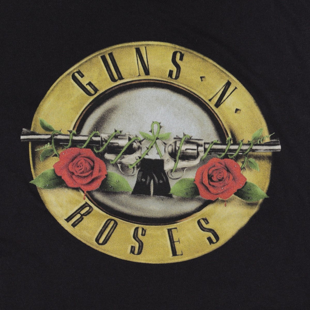 Guns N' Roses Band T-shirt, Band T, Men's L size cotton black type Vintage Second Hand