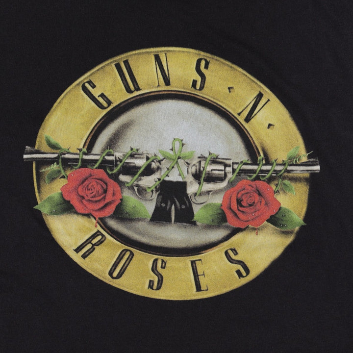 Guns N' Roses Band T-shirt, Band T, Men's L size cotton black type Vintage Second Hand