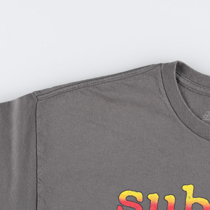 SUBLIME Band T-shirt, Men's XL size cotton Charcoal Vintage Second Hand