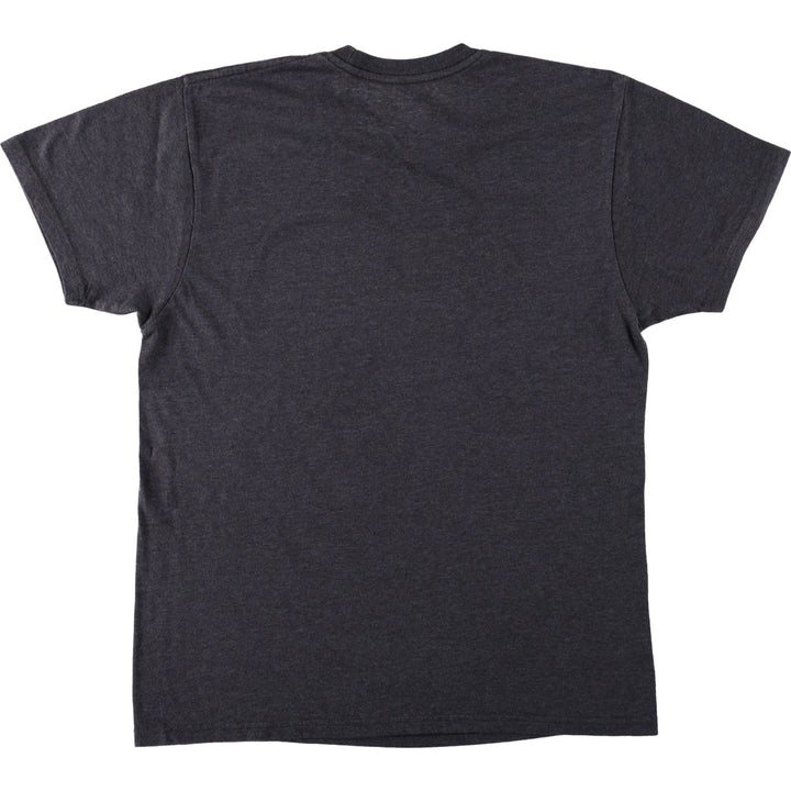 NIRVANA Nirvana Band T-shirt, Band T, Men's L size unclear black type Vintage Second Hand