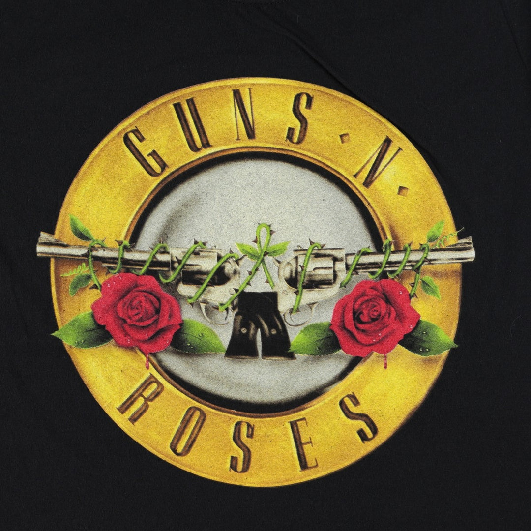Guns N' Roses Band T-shirt, Band T, Men's L size cotton black type Vintage Second Hand