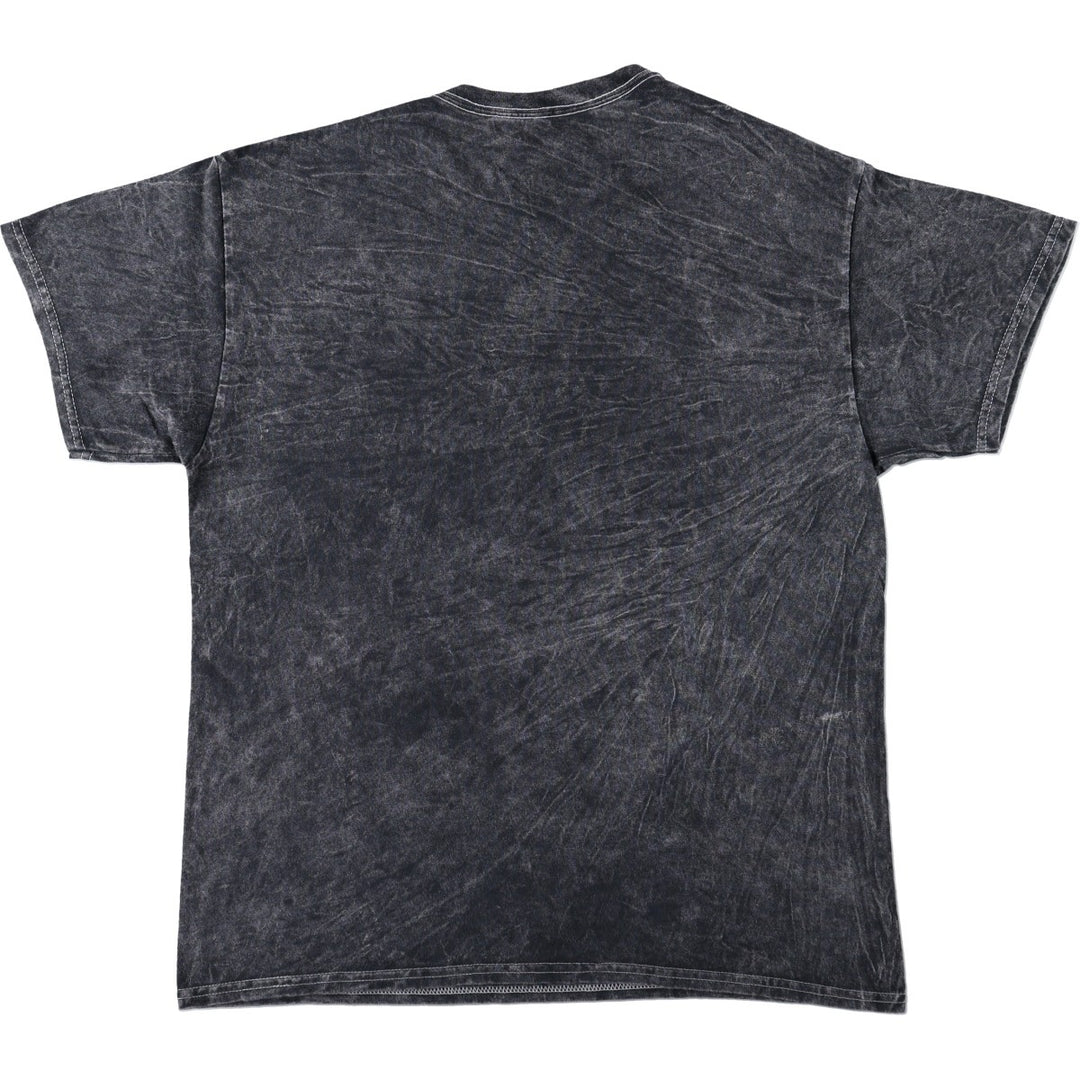 NIRVANA Nirvana Band T-shirt, Band T, Men's L size cotton black type Vintage Second Hand