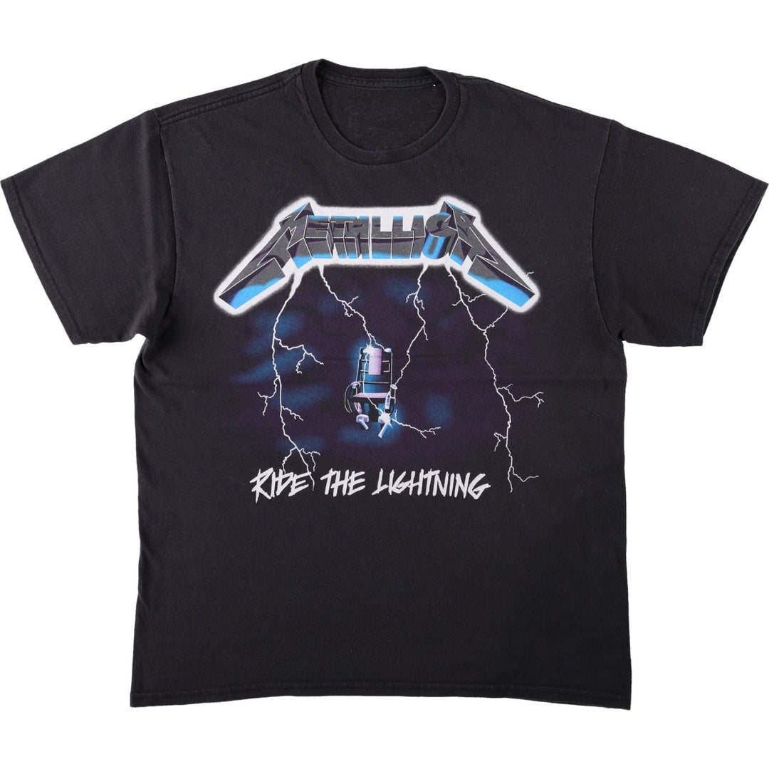 BRAVADO METALLICA Metallica Band T-shirt, Men's Size L (approx.) cotton black type Vintage Second Hand