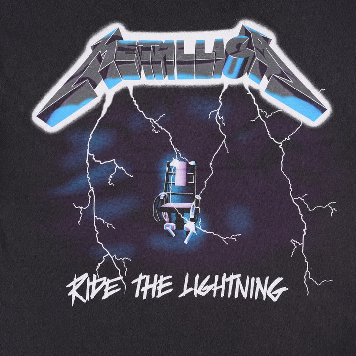 BRAVADO METALLICA Metallica Band T-shirt, Men's Size L (approx.) cotton black type Vintage Second Hand