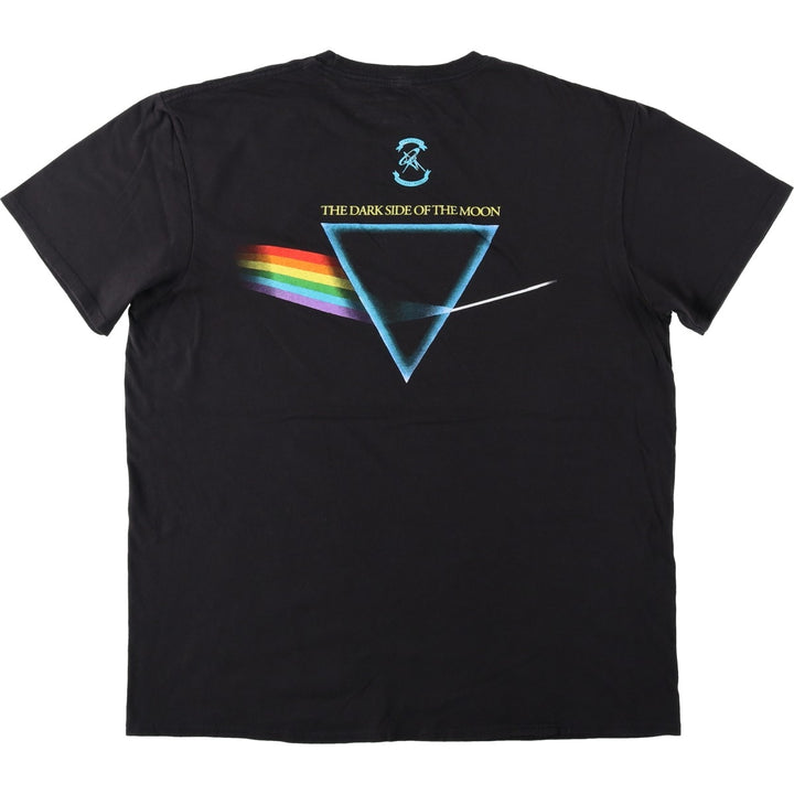 PINK FLOYD Pink Floyd Band T-shirt Band T Men's L size cotton black type Vintage Second Hand