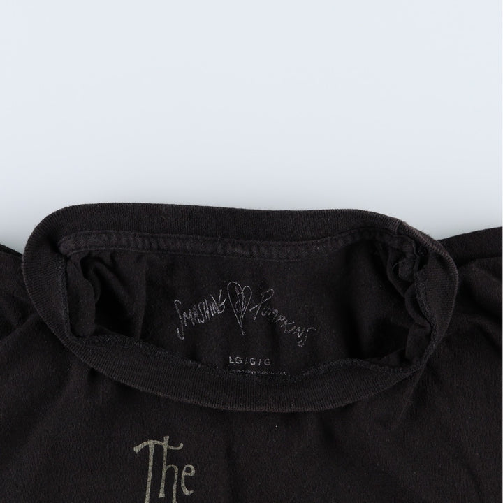 THE SMASHING PUMPKINS Smashing Pumpkins Band T-shirt Band T Men's L size cotton black type Vintage Second Hand