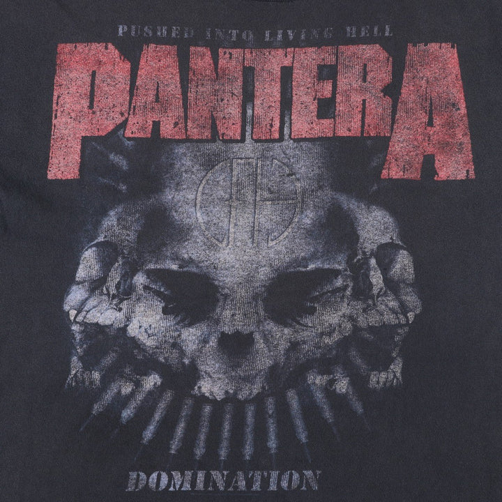 ALSTYLE PANTERA Band T-shirt, Men's XL equivalent. cotton black type Vintage Second Hand