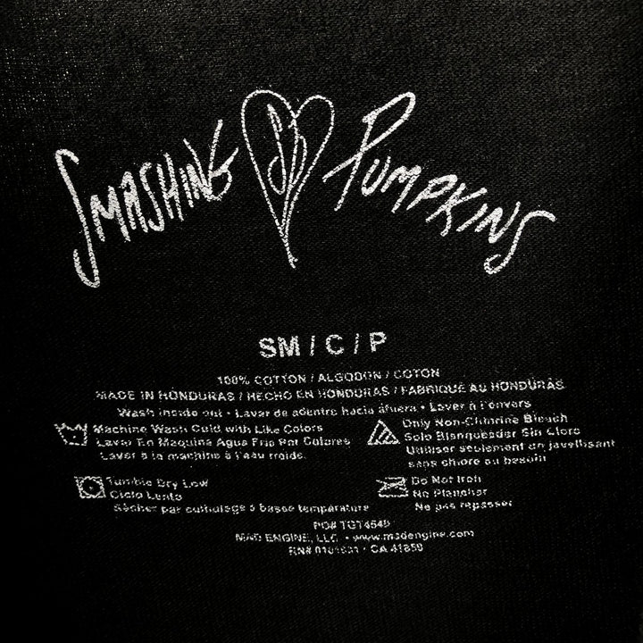 THE SMASHING PUMPKINS Smashing Pumpkins Band T-shirt Band T Men's S equivalent cotton black type Vintage Second Hand