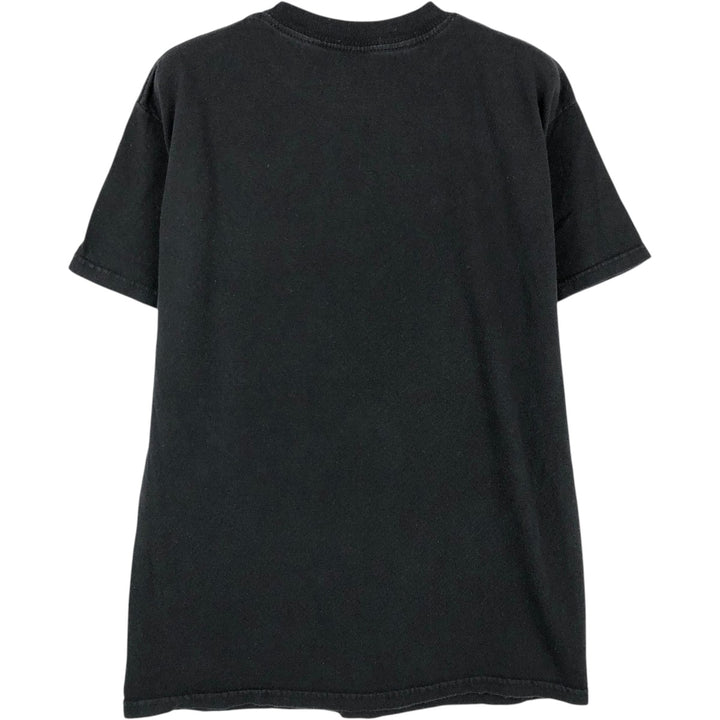 THE BEATLES Band T-shirt, Men's M size cotton black type Vintage Second Hand