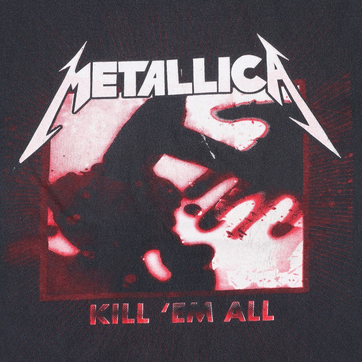 ALSTYLE METALLICA Band T-Shirt, Men's Size M cotton black type Vintage Second Hand