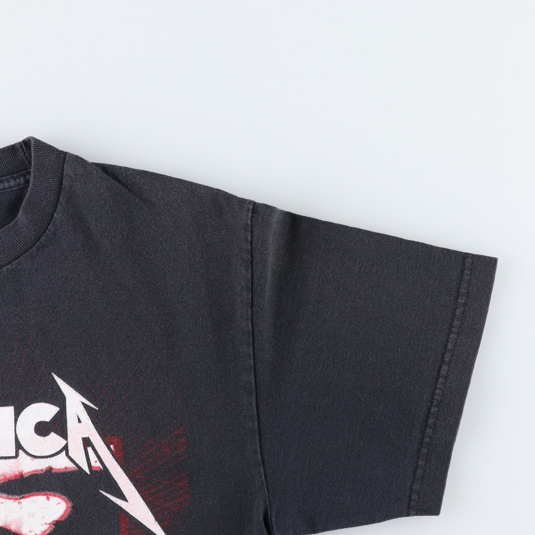 ALSTYLE METALLICA Band T-Shirt, Men's Size M cotton black type Vintage Second Hand