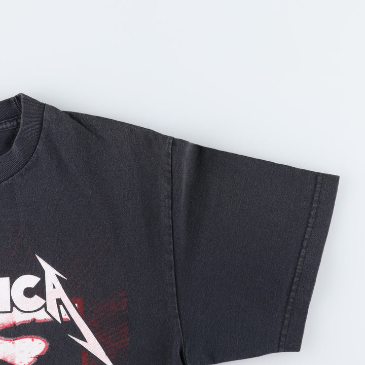 ALSTYLE METALLICA Band T-Shirt, Men's Size M cotton black type Vintage Second Hand