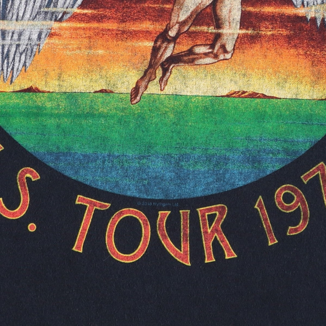 Led Zeppelin Band T-shirt, Band T, Men's S size cotton black type Vintage Second Hand
