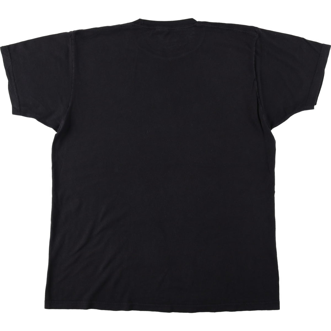 NIRVANA Nirvana Band T-shirt, Band T, Men's L size cotton black type Vintage Second Hand