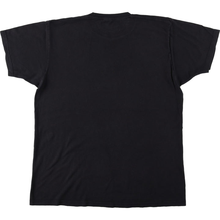NIRVANA Nirvana Band T-shirt, Band T, Men's L size cotton black type Vintage Second Hand