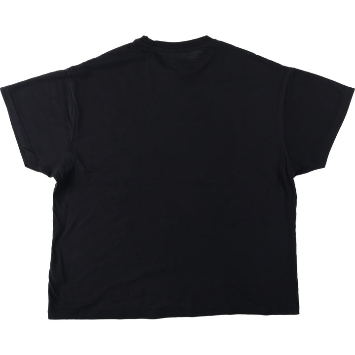 NIRVANA Nirvana Band T-shirt, Band T, Men's L size cotton black type Vintage Second Hand