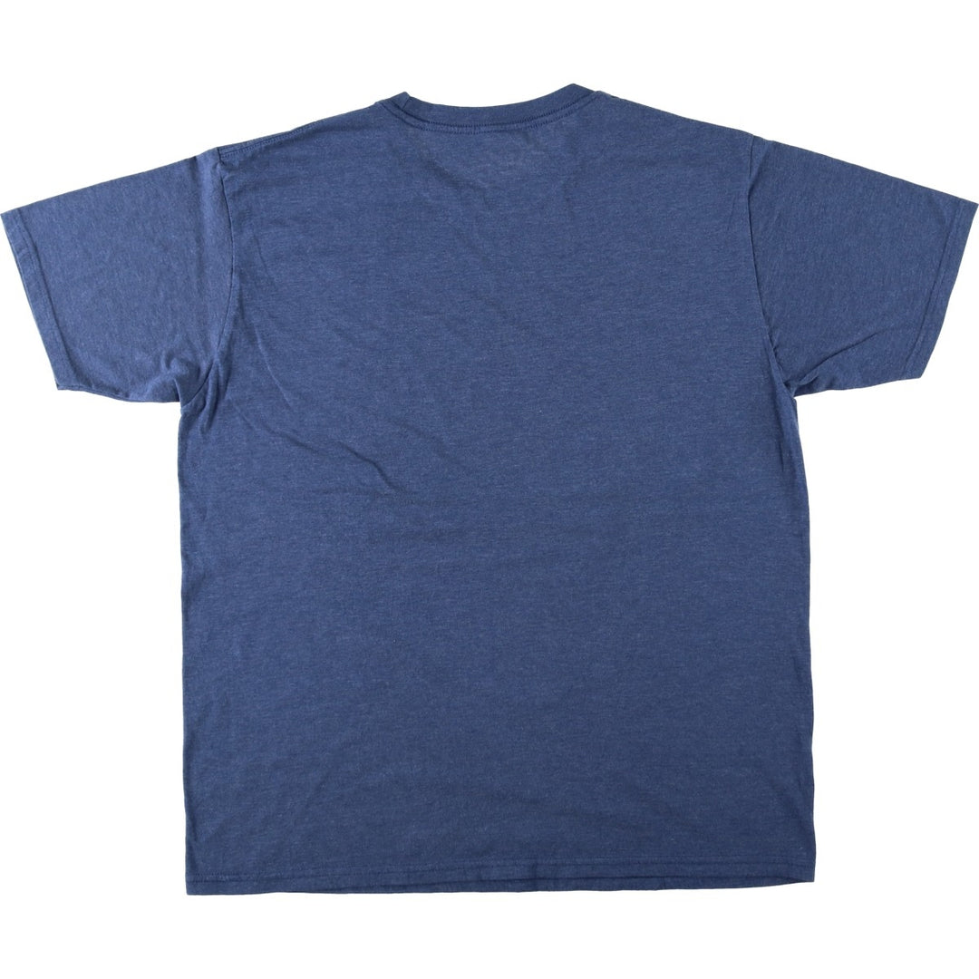 NIRVANA Nirvana Band T-shirt, Band T, Men's XL size cotton blue type Vintage Second Hand