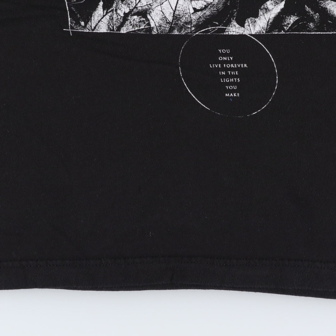 Tultex x MY CHEMICAL ROMANCE Skull Pattern Band T-Shirt (Men's Size M) cotton black type Vintage Second Hand