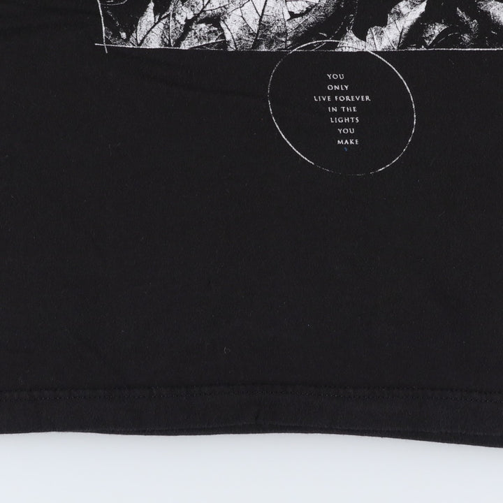 Tultex x MY CHEMICAL ROMANCE Skull Pattern Band T-Shirt (Men's Size M) cotton black type Vintage Second Hand