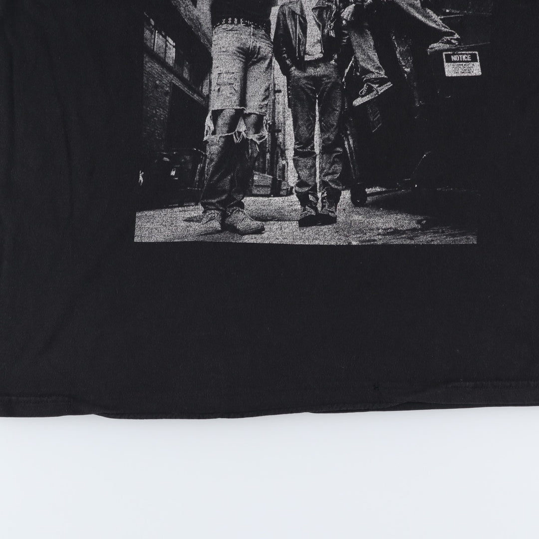 NIRVANA Nirvana Band T-shirt, Band T, Men's XL size unclear black type Vintage Second Hand