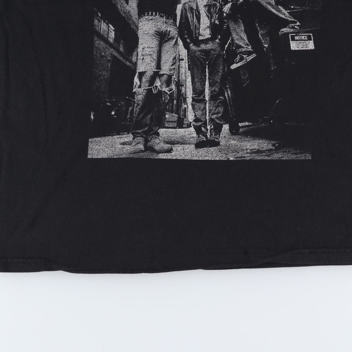 NIRVANA Nirvana Band T-shirt, Band T, Men's XL size unclear black type Vintage Second Hand