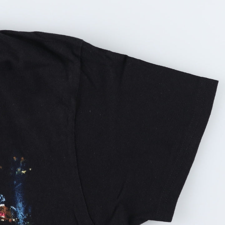 NIRVANA Nirvana Band T-shirt, Band T, Men's M size cotton black type Vintage Second Hand