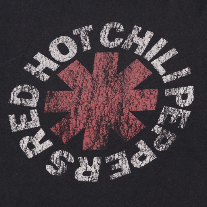 Bravado RED HOT CHILI PEPPERS Band T-shirt (Men's XL equivalent) cotton black type Vintage Second Hand