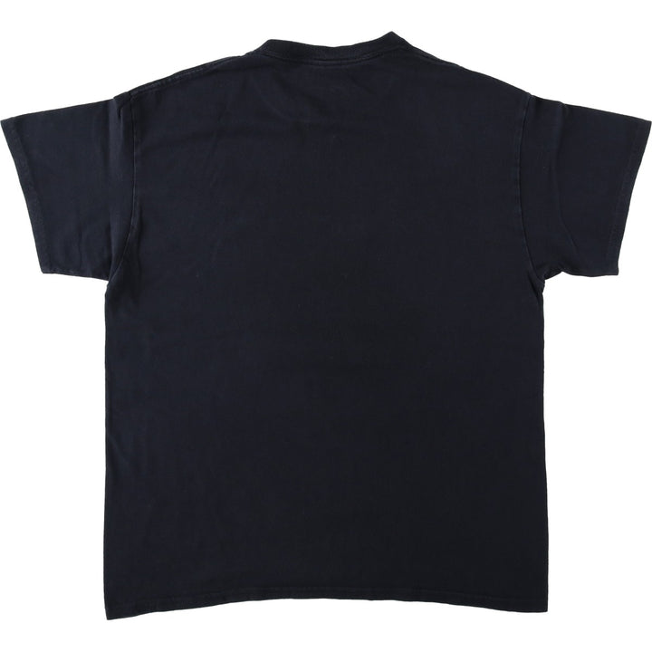 NIRVANA Nirvana Band T-shirt, Band T, Men's L size cotton black type Vintage Second Hand