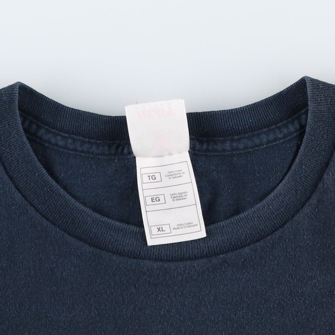 Fruit of the Loom Heavy Cotton AC cotton black type Vintage Second Hand