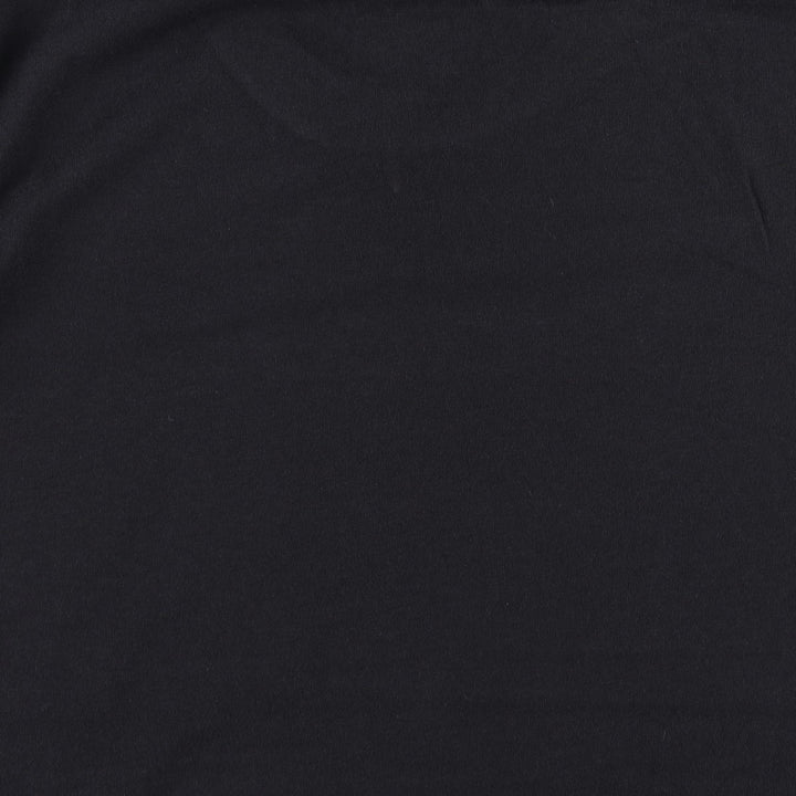 Adidas logo T-shirt, men's size M cotton black type Vintage Second Hand