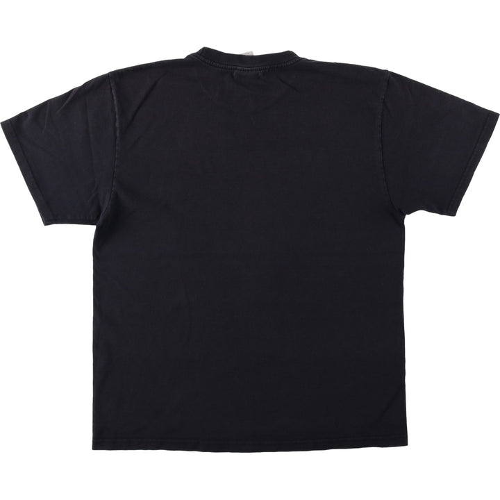 2000'S Nike T-shirt with one-point logo, made in Canada, men's size M equivalent. cotton black type Vintage Second Hand