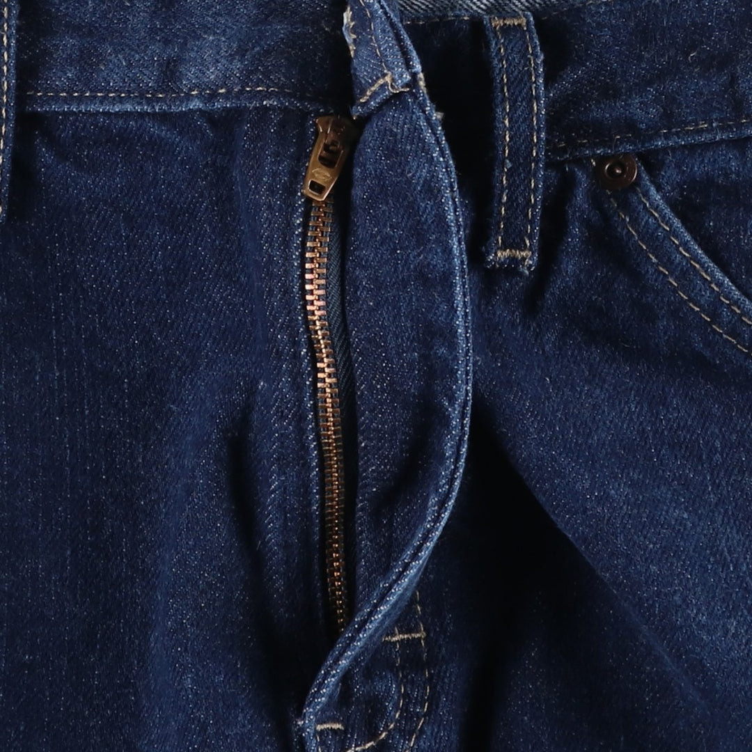 Dark navy Dickies denim painter pants, men's size W32 (approx.) cotton navy blue type Vintage Second Hand