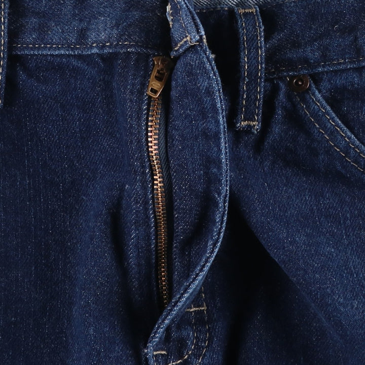 Dark navy Dickies denim painter pants, men's size W32 (approx.) cotton navy blue type Vintage Second Hand