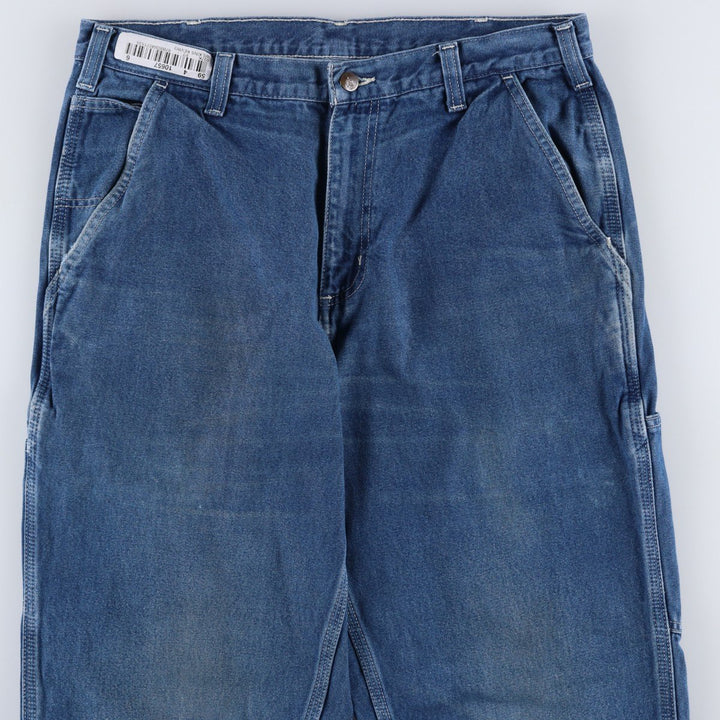 Carhartt Dungaree Fit Denim Painter Pants, Men's, W34 equivalent cotton blue type Vintage Second Hand