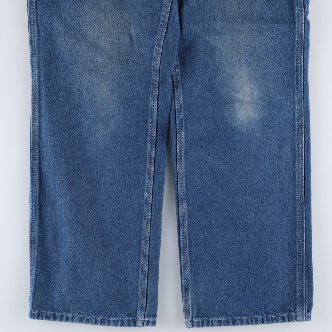 Carhartt Dungaree Fit Denim Painter Pants, Men's, W34 equivalent cotton blue type Vintage Second Hand
